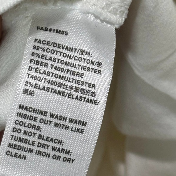 Lafayette 148 New York Denim Reeve Straight Jeans in Washed Plaster Size 27 NWOT - Picture 12 of 14